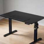 48x24" Black Electric Standing Desk with Memory - Image 2