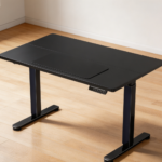 48x24" Black Electric Standing Desk with Memory