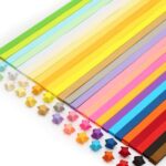 1030-Sheet 27-Color Origami Star Paper Pack