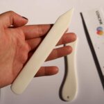 Genuine Cattle Bone Folder for Paper & Leather Crafts - Image 2