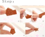 1030-Sheet 27-Color Origami Star Paper Pack - Image 2