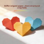 200-Sheet 6x6 Double-Sided Solid Color Origami Paper - Image 2