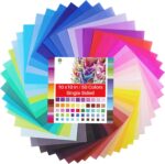 100 Large 10" 50-Color Single-Sided Origami Sheets
