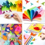 100-Piece 10cm 10-Color Square Origami Paper - Image 2